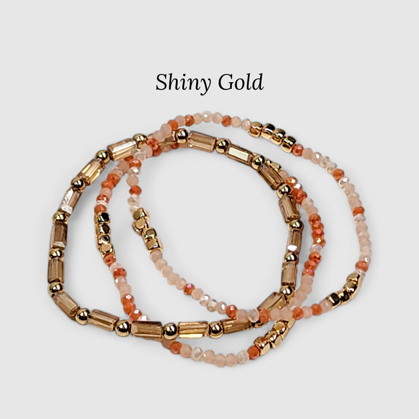 Solar Energy Stackable Bracelet Set