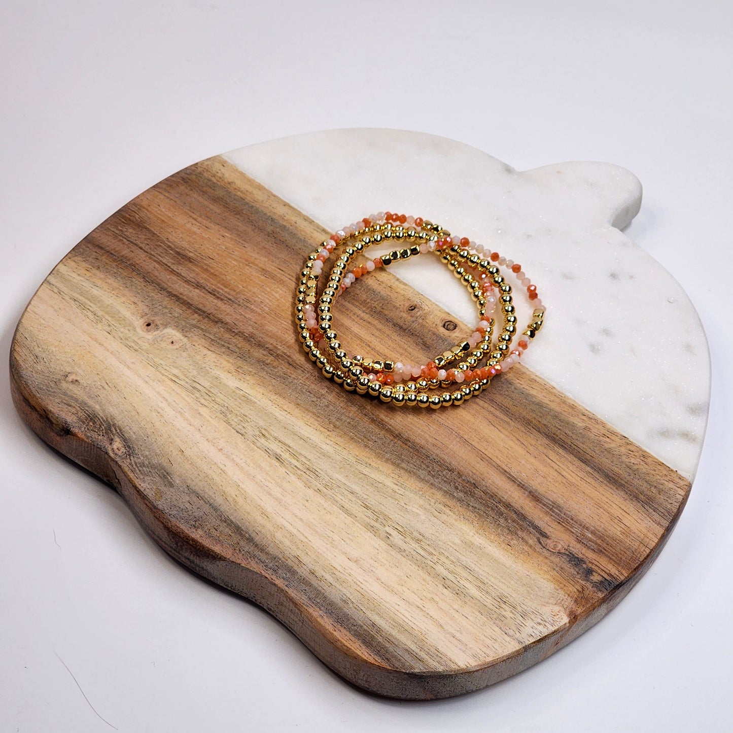 Solar Energy Stackable Bracelet Set